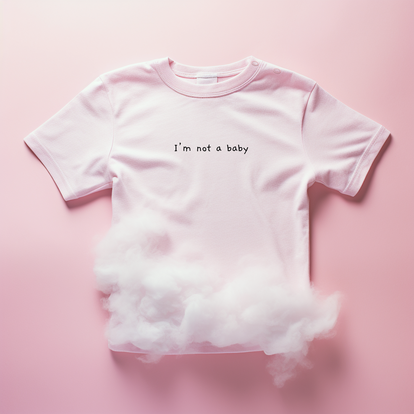 Essentials Pink Powder Baby T-Shirt